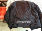 Alpinestars jacket & gloves, AGV & Zeus helmet, paddock stand 1