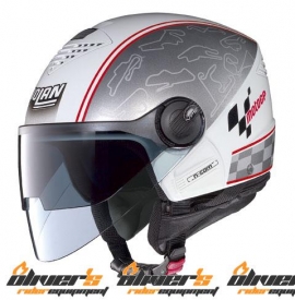 N32 MOTOGP N-COM METAL WHITE