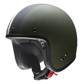 Givi 20.7 Oldster-Jet Helmet-Green