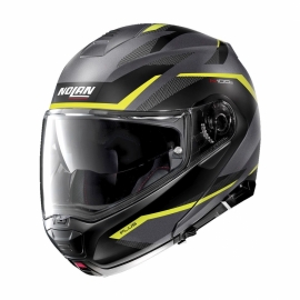 Nolan N100-5 Plus Overland N-Com Helmet - Flat Lava Grey