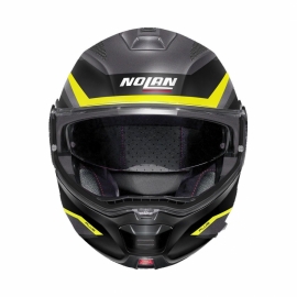 Nolan N100-5 Plus Overland N-Com Helmet - Flat Lava Grey