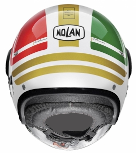 Nolan N21 Flybridge Visor Jet Helmet - Metal White