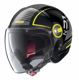 Nolan N21 Runabout Visor Jet Helmet - Glossy Black