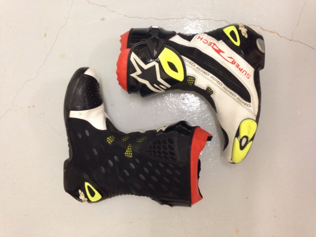 Alpinestars Supertech R boots size 43 