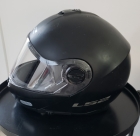 Black motorcycle LS2 helmet 1