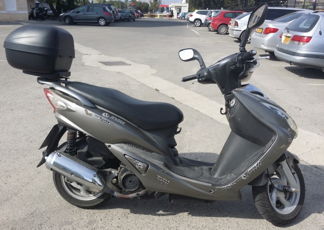 sym 150cc motorcycle