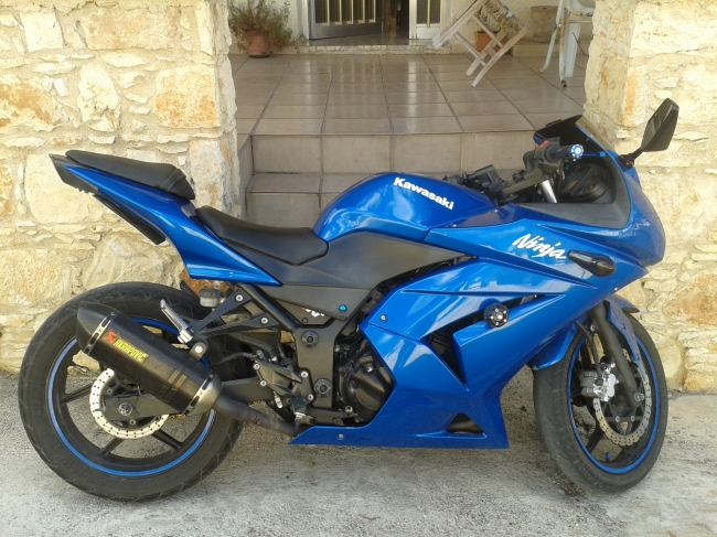 MotHeart Lenkerenden-Schützer Für Ninja 250 - CNC Aluminium Slider Schwarz