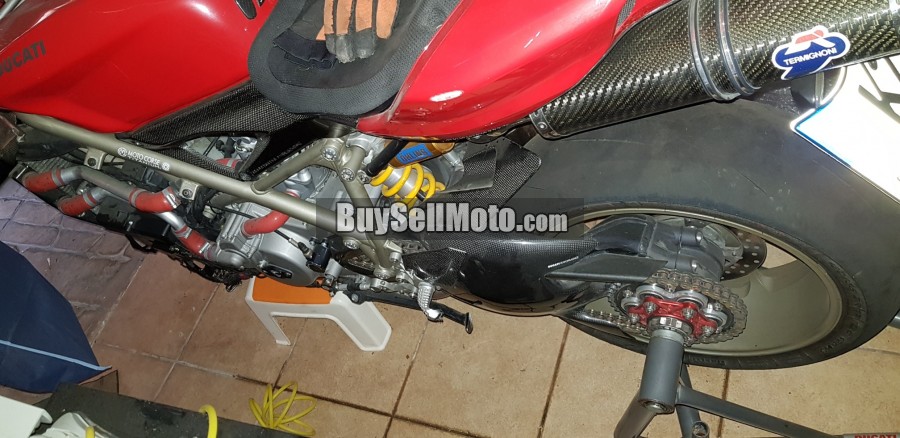 Ducati 1198S after accident