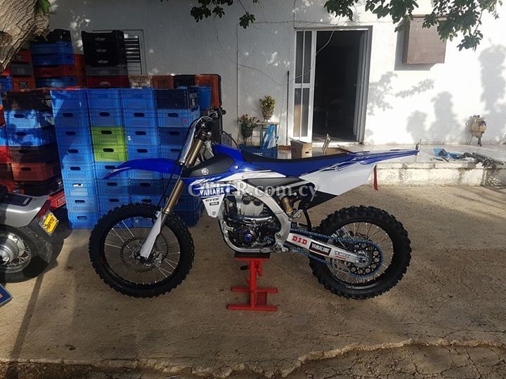 Motorcycle Yamaha Yz250f 2017