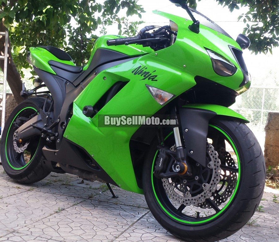 KAWASAKI ZX6R ninja 2008