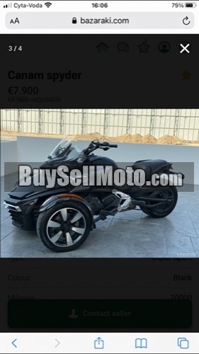 Can-am spyder F3S Can-am spyder F3S 2015
