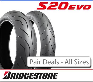 Cyprus Motorcycle Tyres - BRIDGESTONE 120/70R17 58W S20 Evo