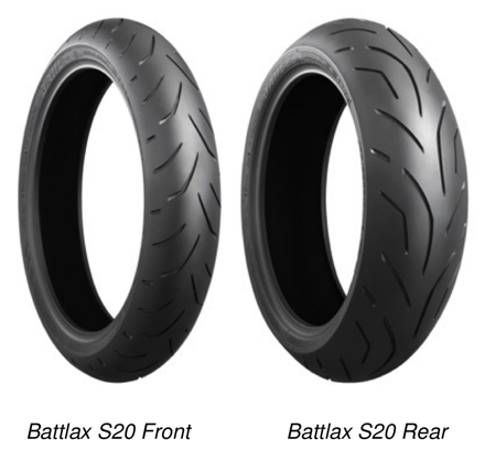 Cyprus Motorcycle Tyres - BRIDGESTONE 130/70R16 61W S20 Sport