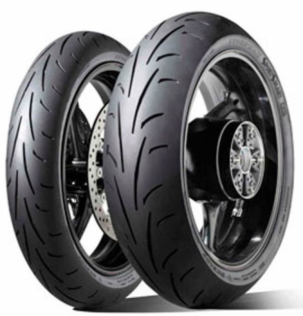 Cyprus Motorcycle Tyres - Dunlop Sportsmart II Max (58w) TL-120/70ZR17-Front