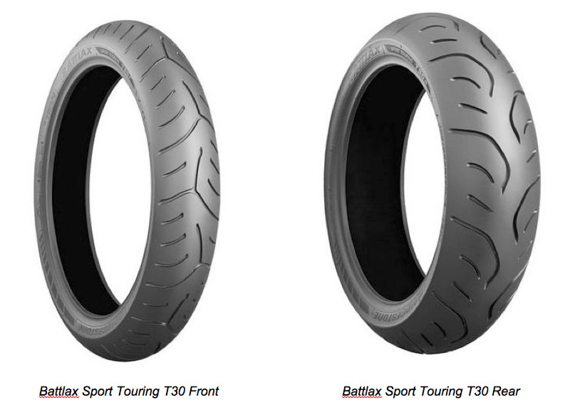 Cyprus Motorcycle Tyres - BRIDGESTONE 190/50R17 73W T30 EVO Sport Touring